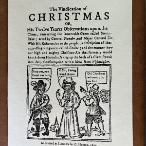 The Vindication of Christmas